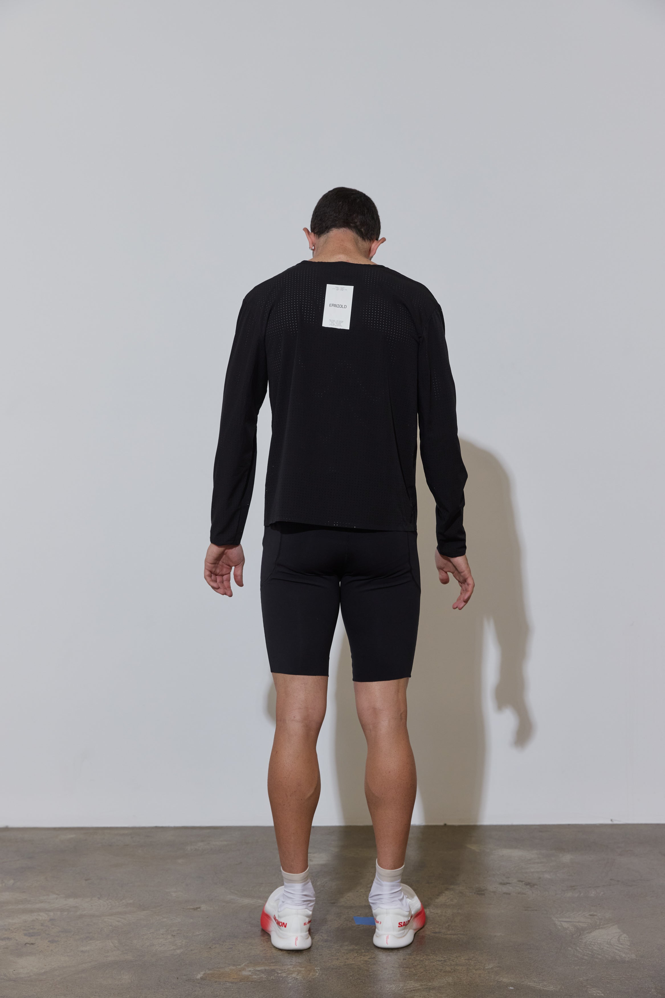 Unisex ZERO Race Longsleeve / Midnight Black