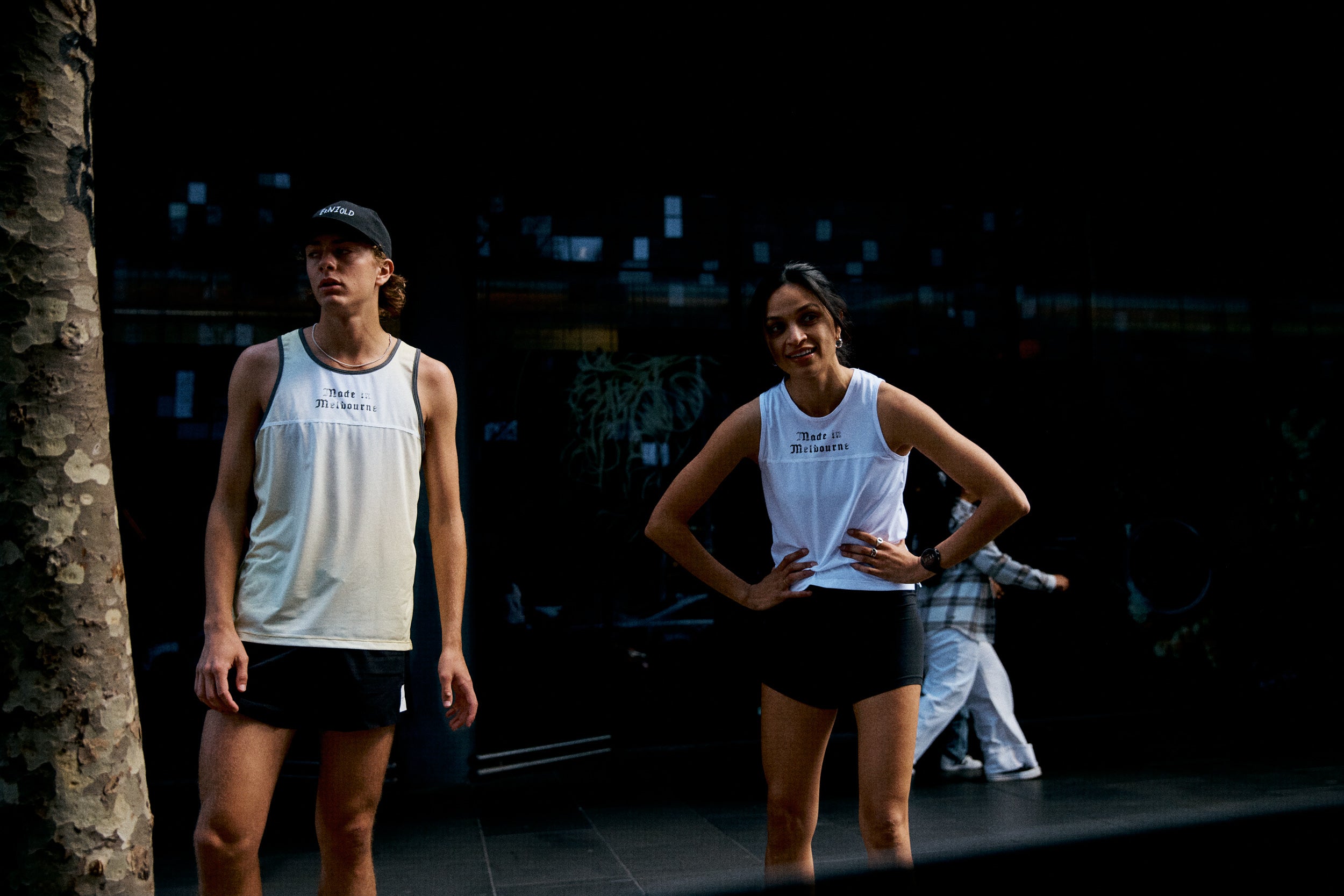 Men's MELBOURNE Race Singlet / Heritage