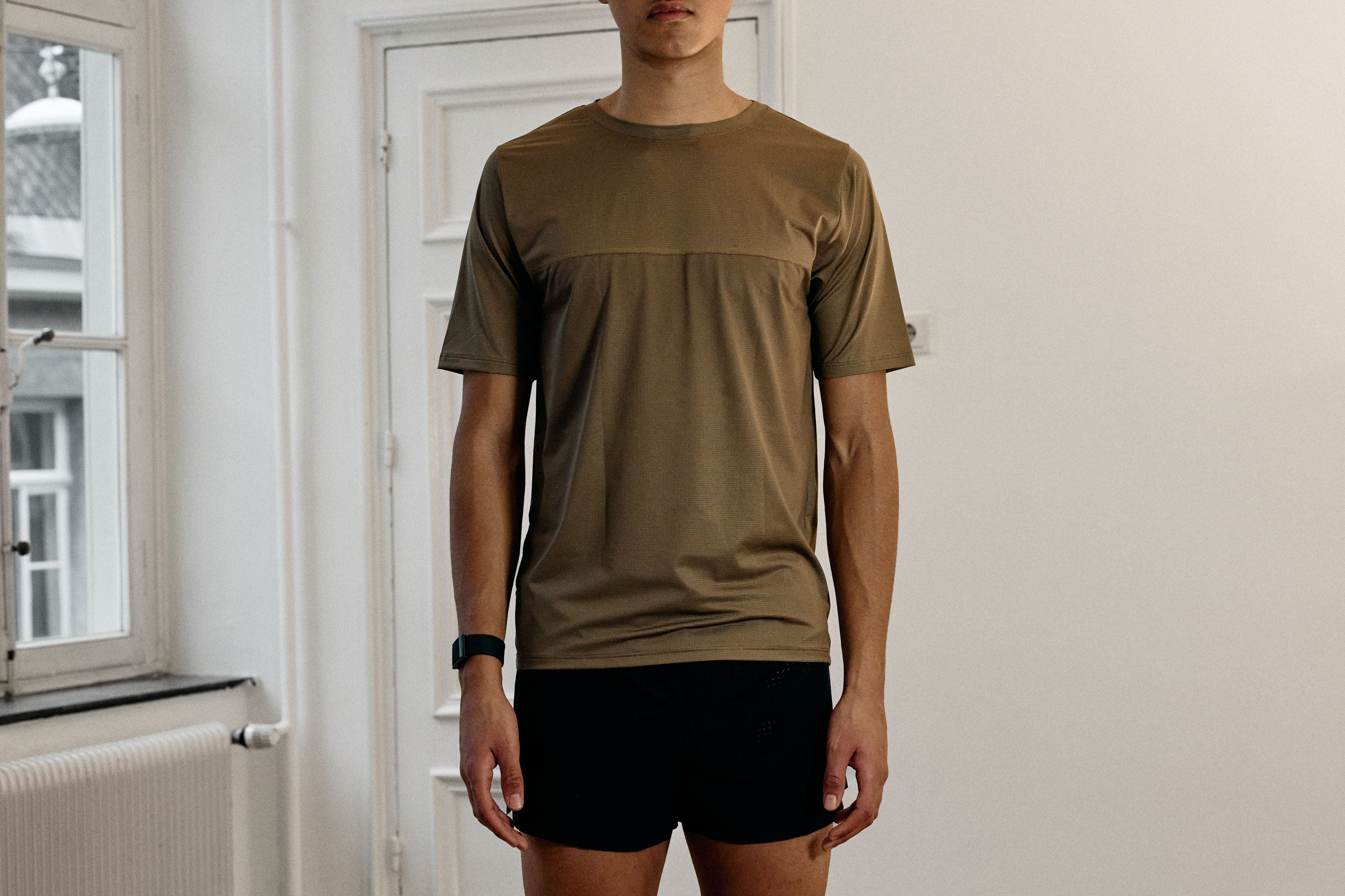 Men's MELBOURNE Run Tee / Dust