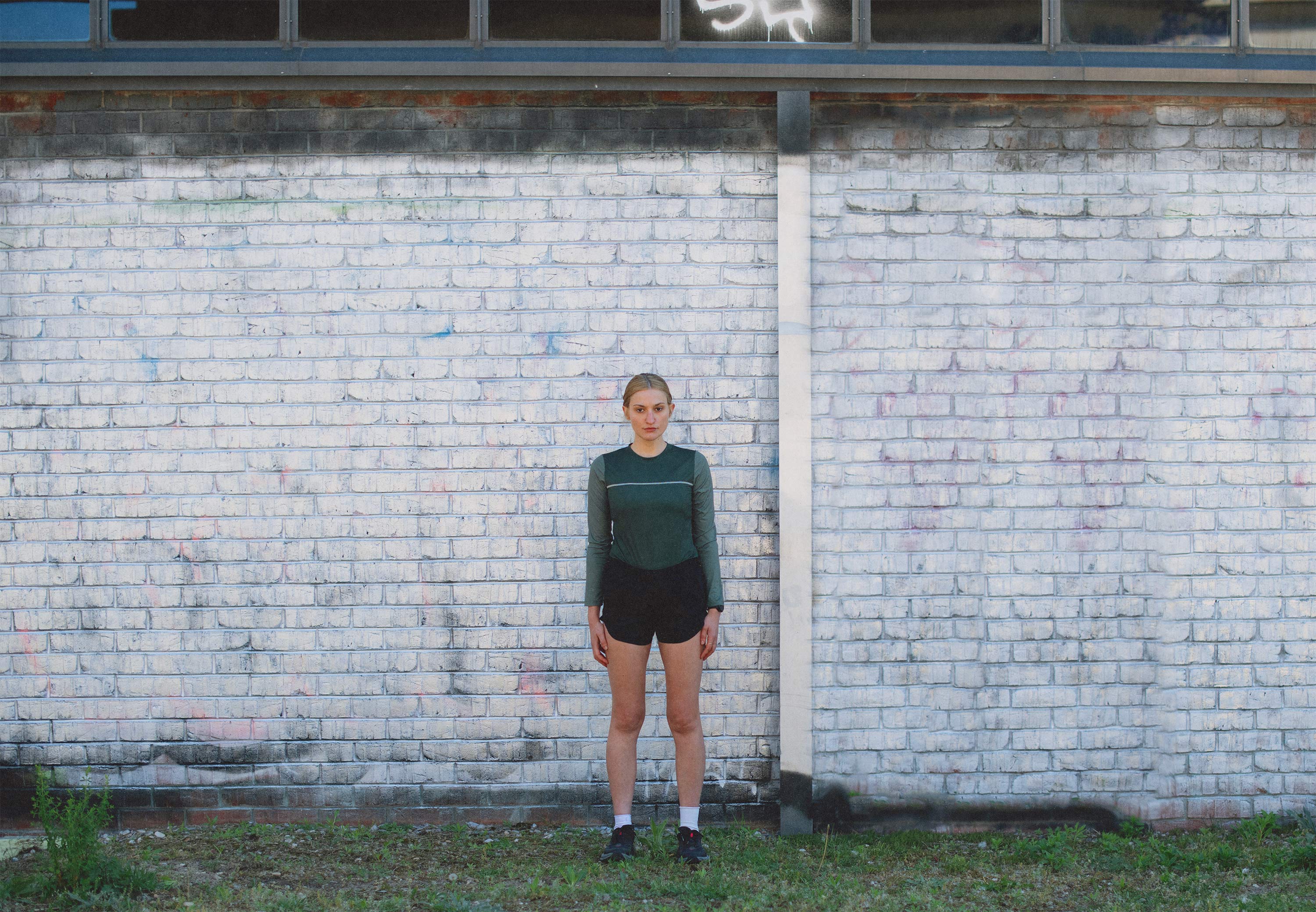Run Longsleeve / Dark Moss