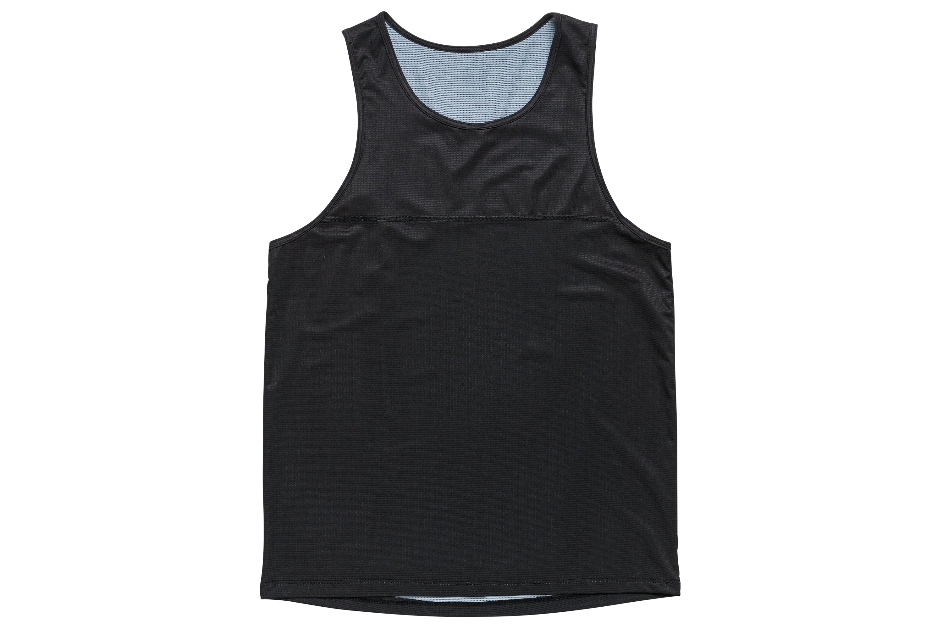 Men's Race Singlet / Washed Black