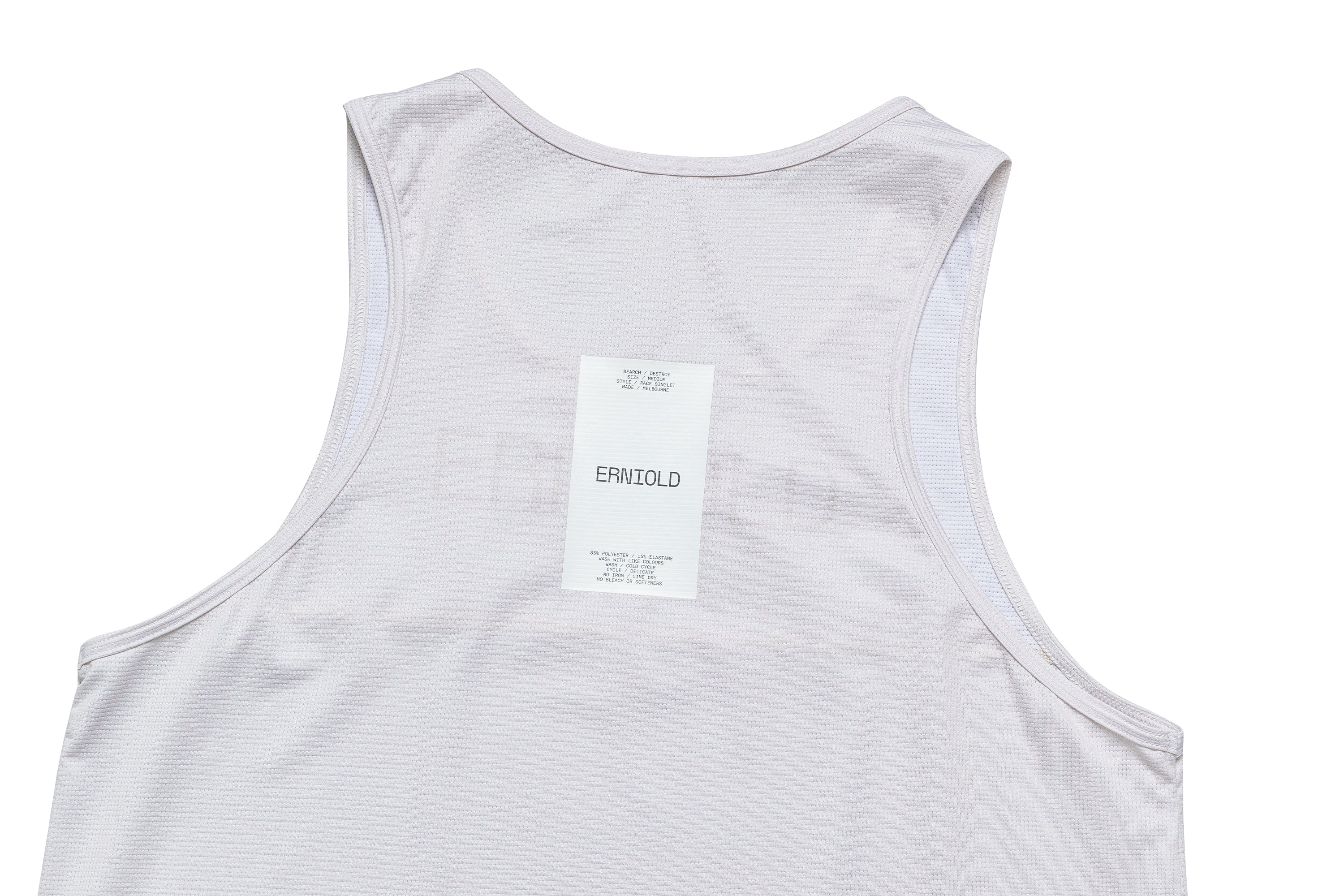Race Singlet / Light Beige