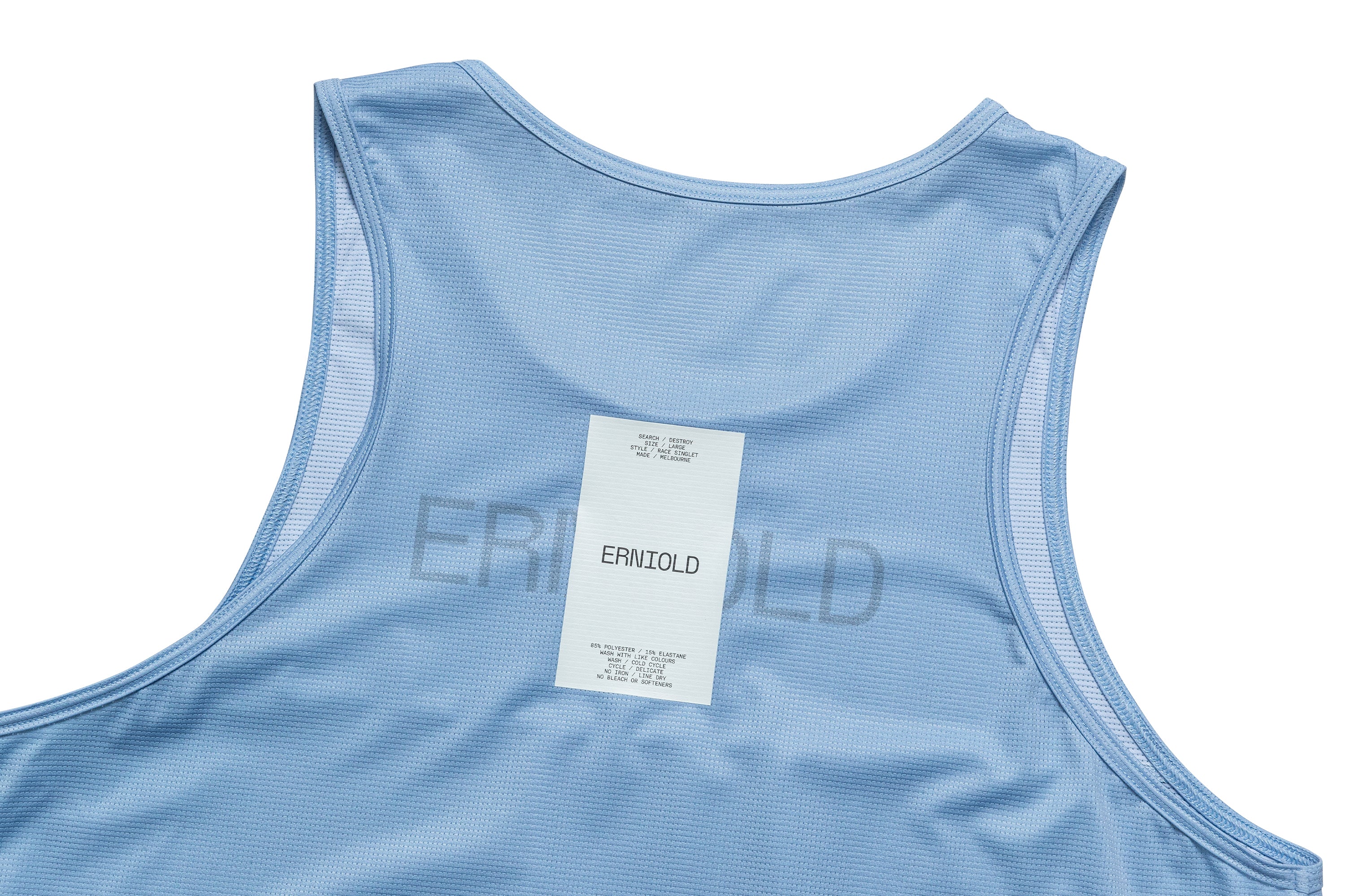 Race Singlet / Sky Blue