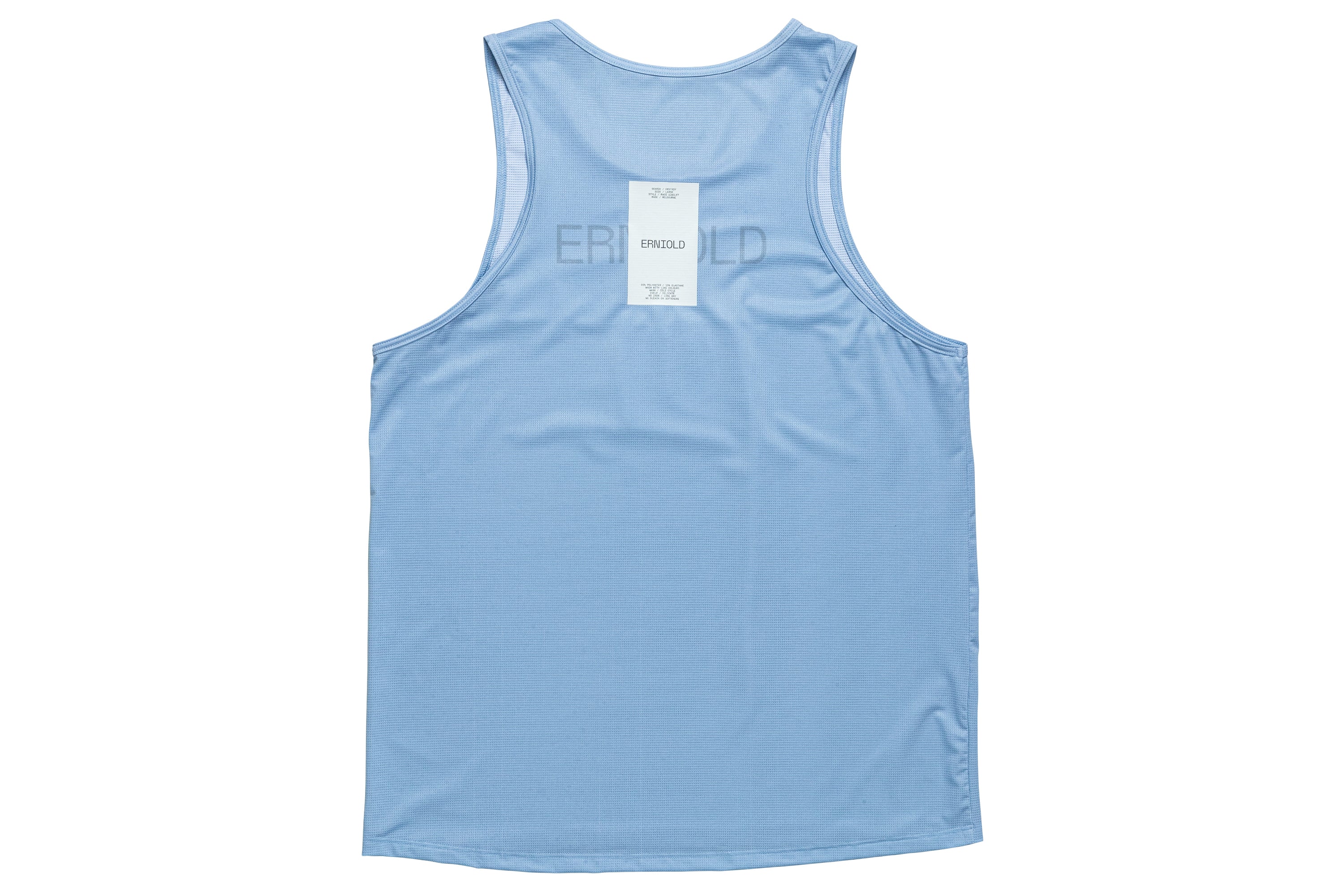 Men's Race Singlet / Sky Blue