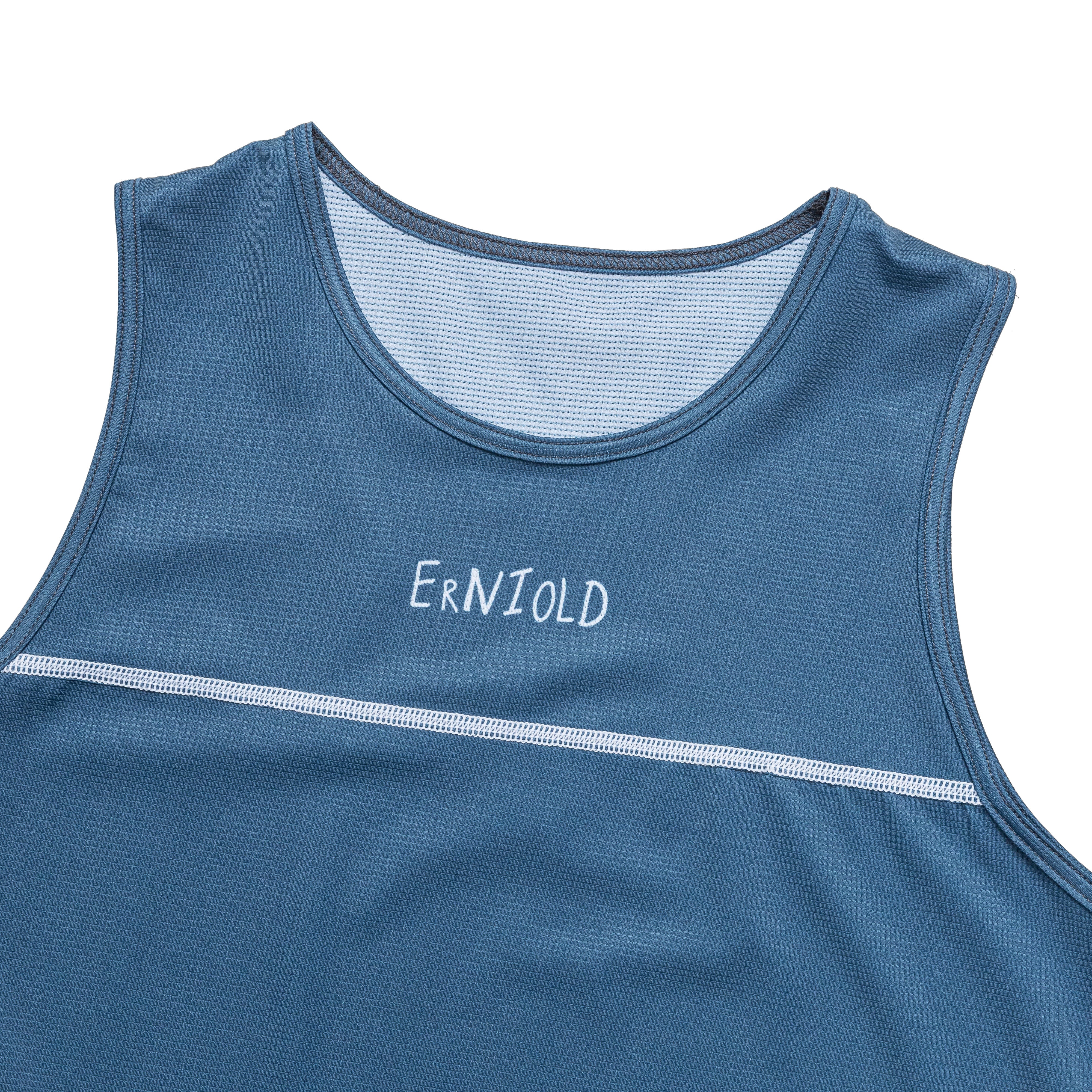 Women's Race Singlet / Blue Steel