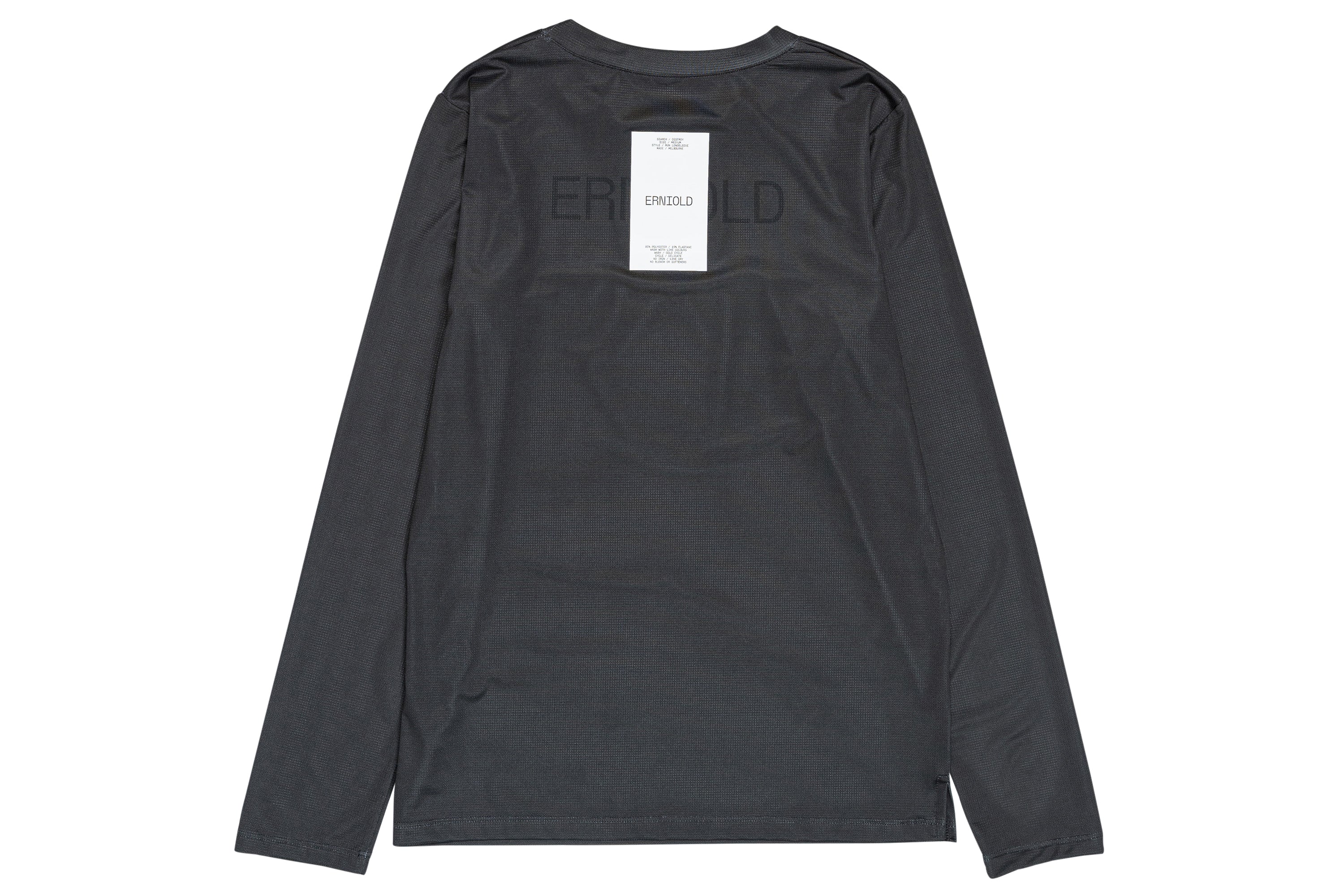 Women's Run Longsleeve / Washed Black