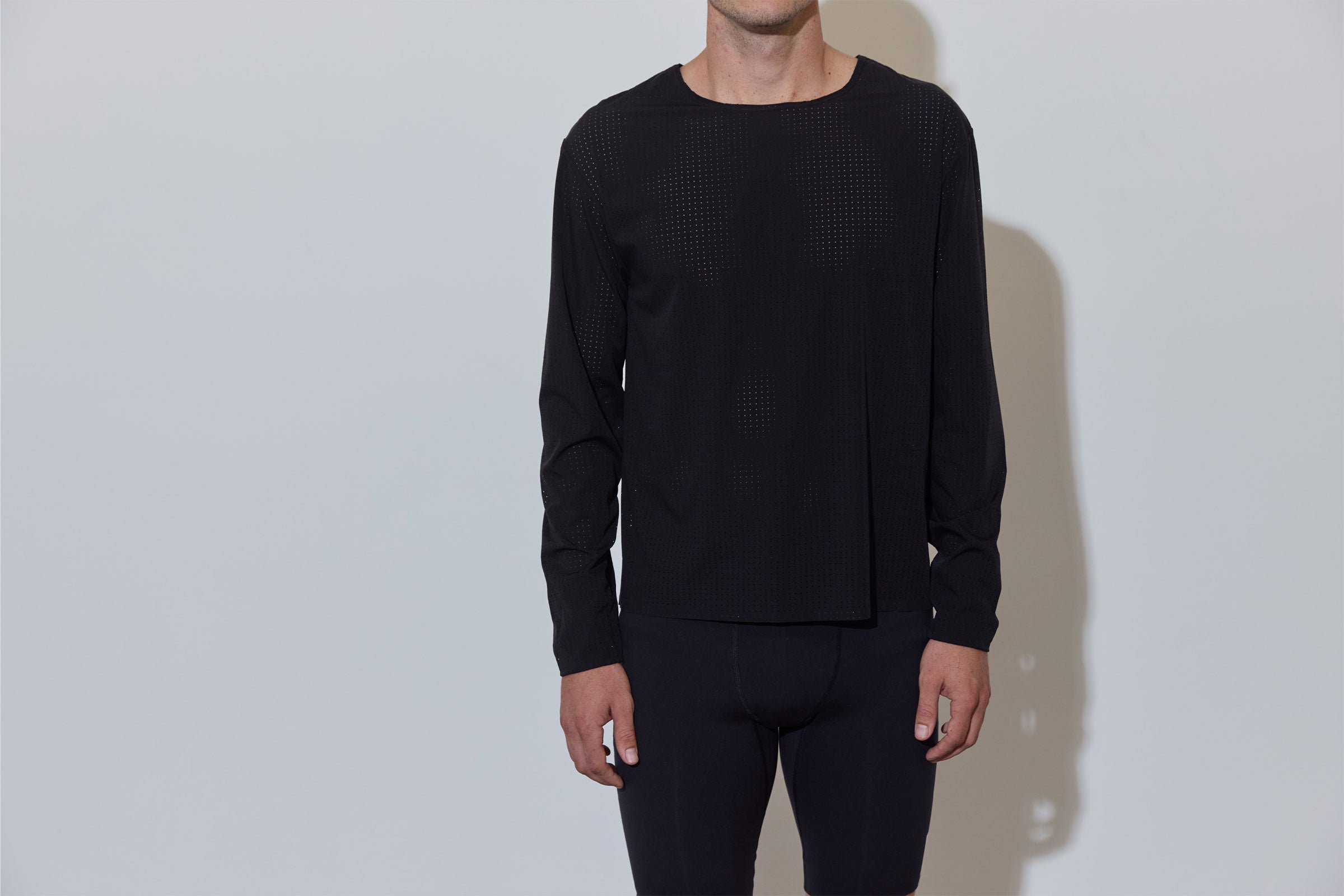 Unisex ZERO Race Longsleeve / Midnight Black