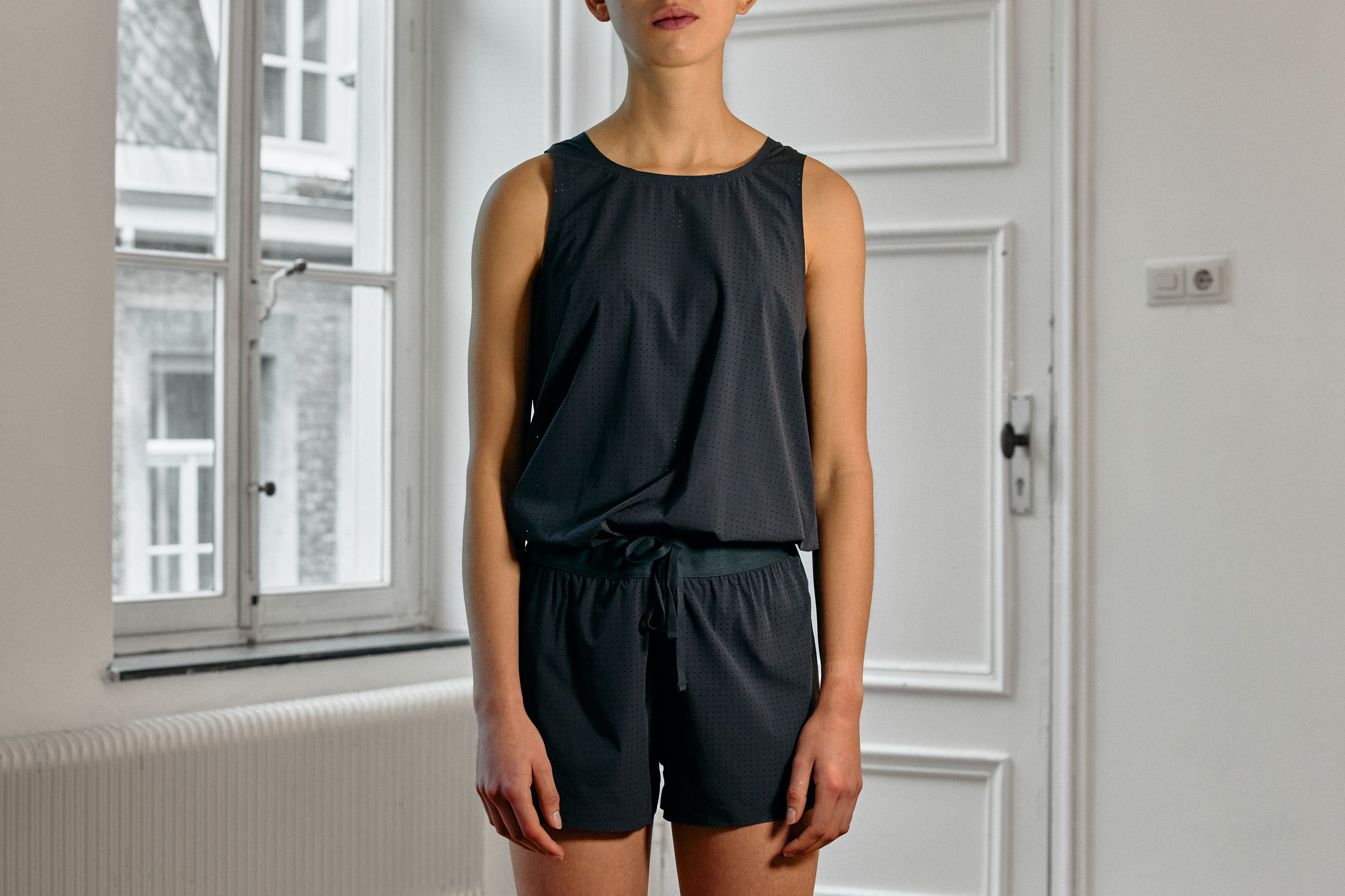ZERO Race Singlet / Granite Grey