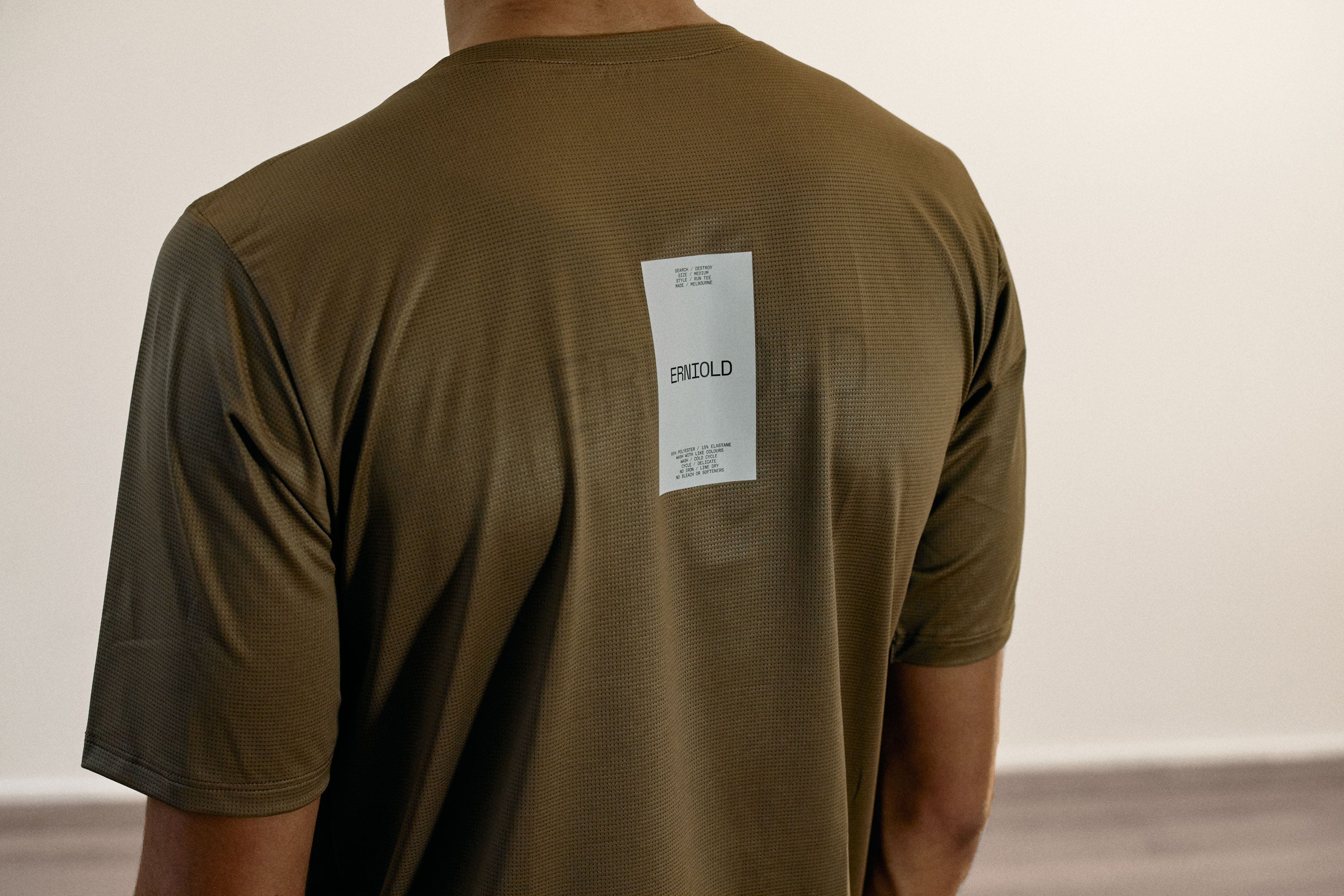Men's MELBOURNE Run Tee / Dust