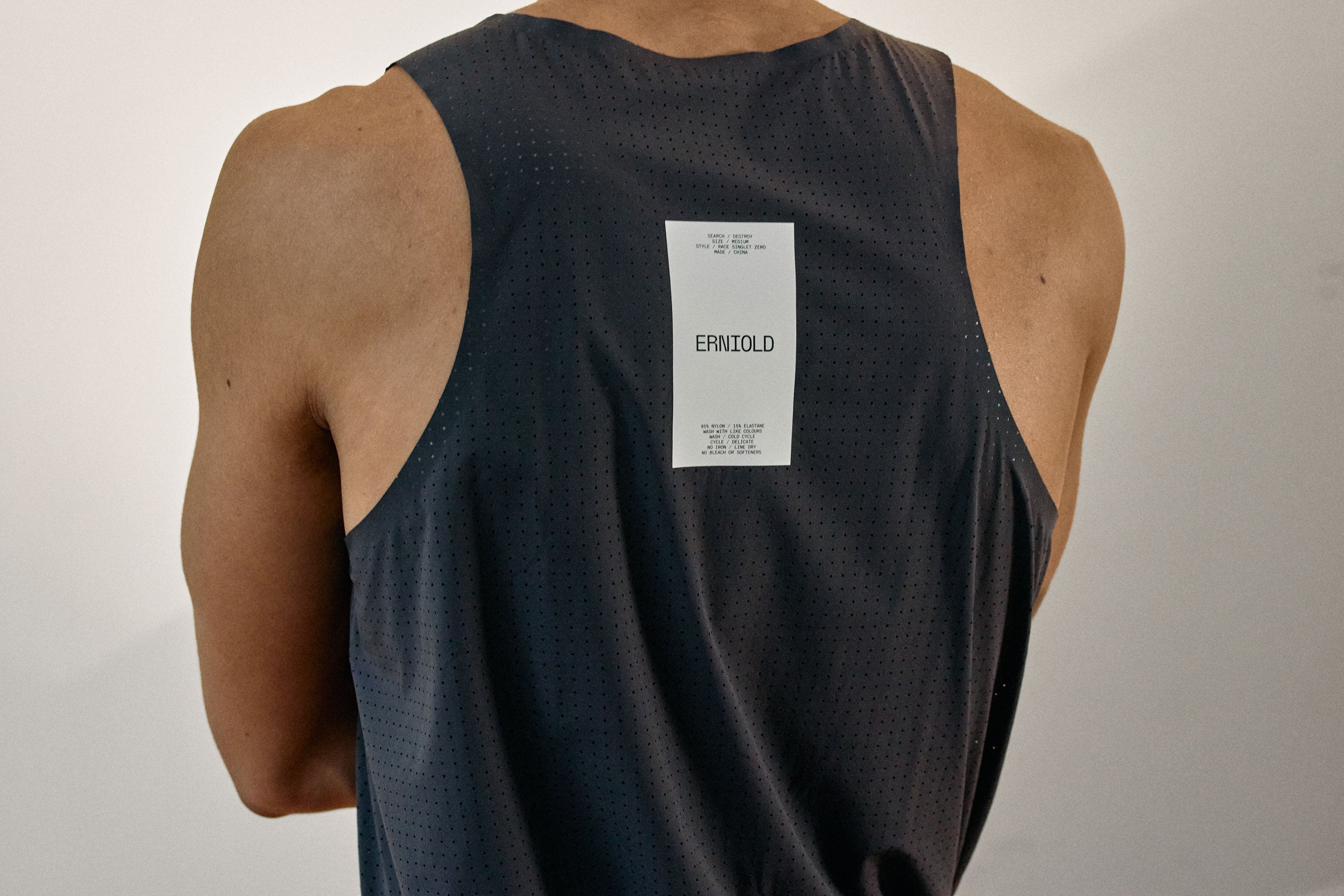 ZERO Race Singlet / Granite Grey