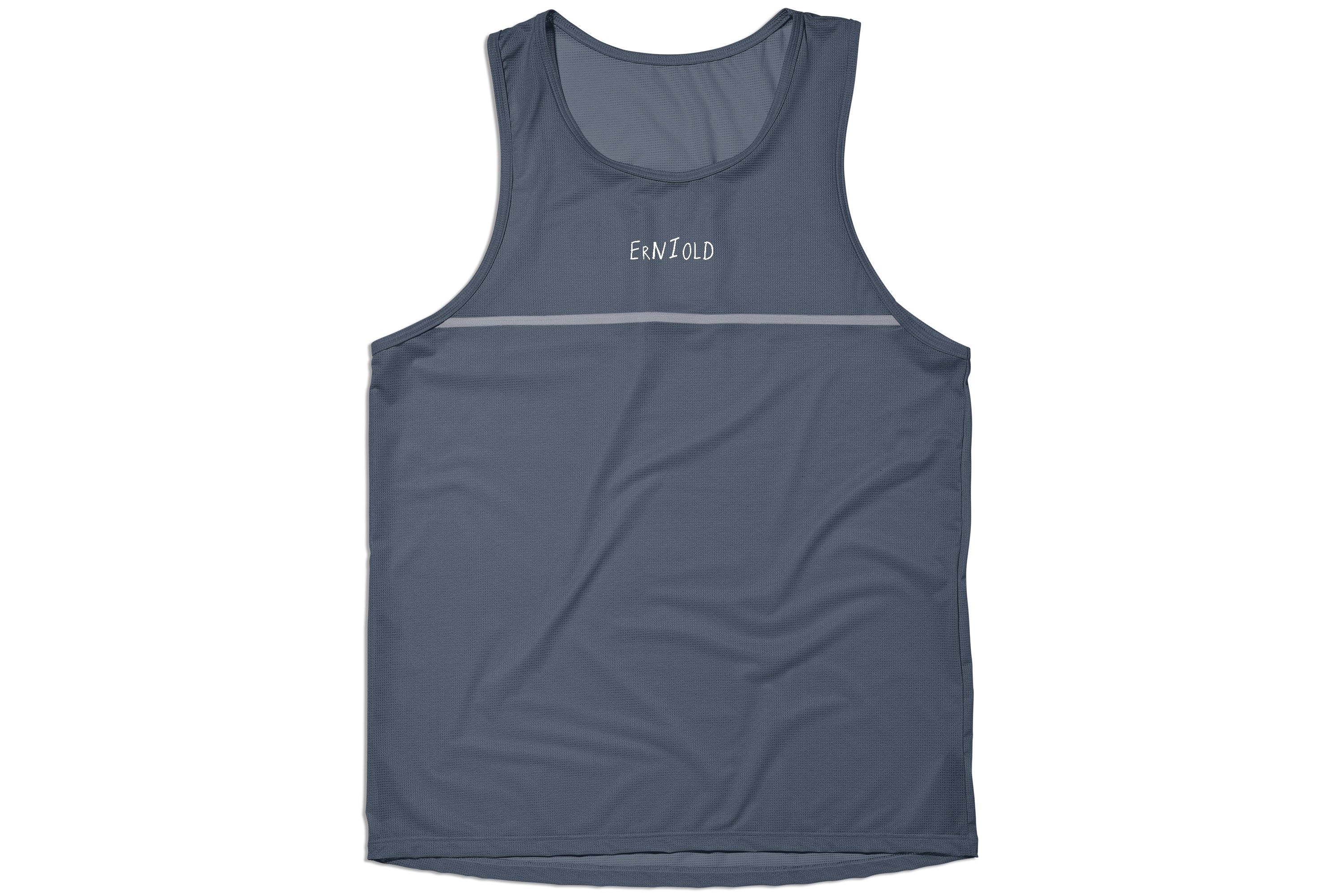 Race Singlet / Blue Steel