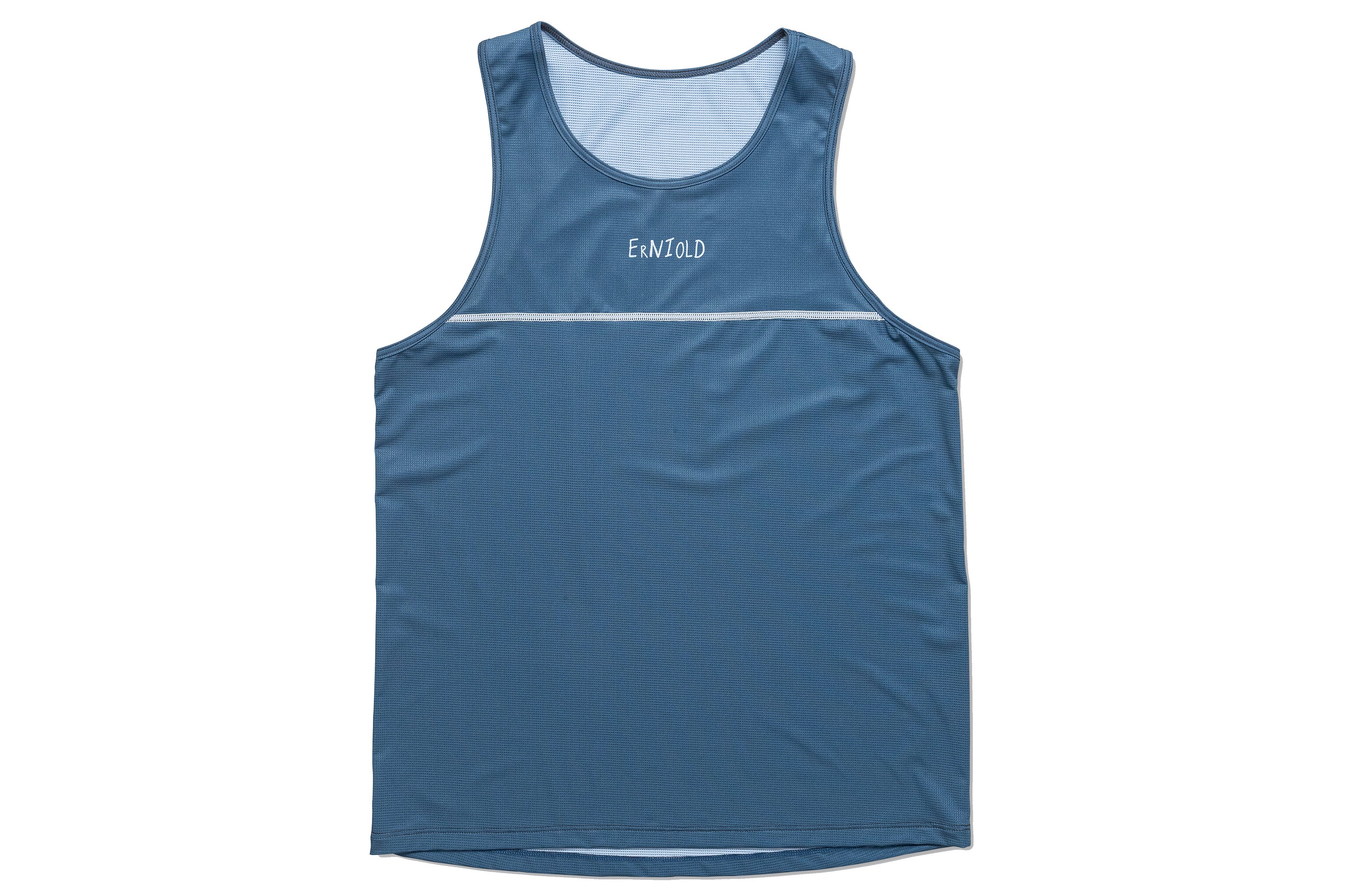 Men's Race Singlet / Blue Steel