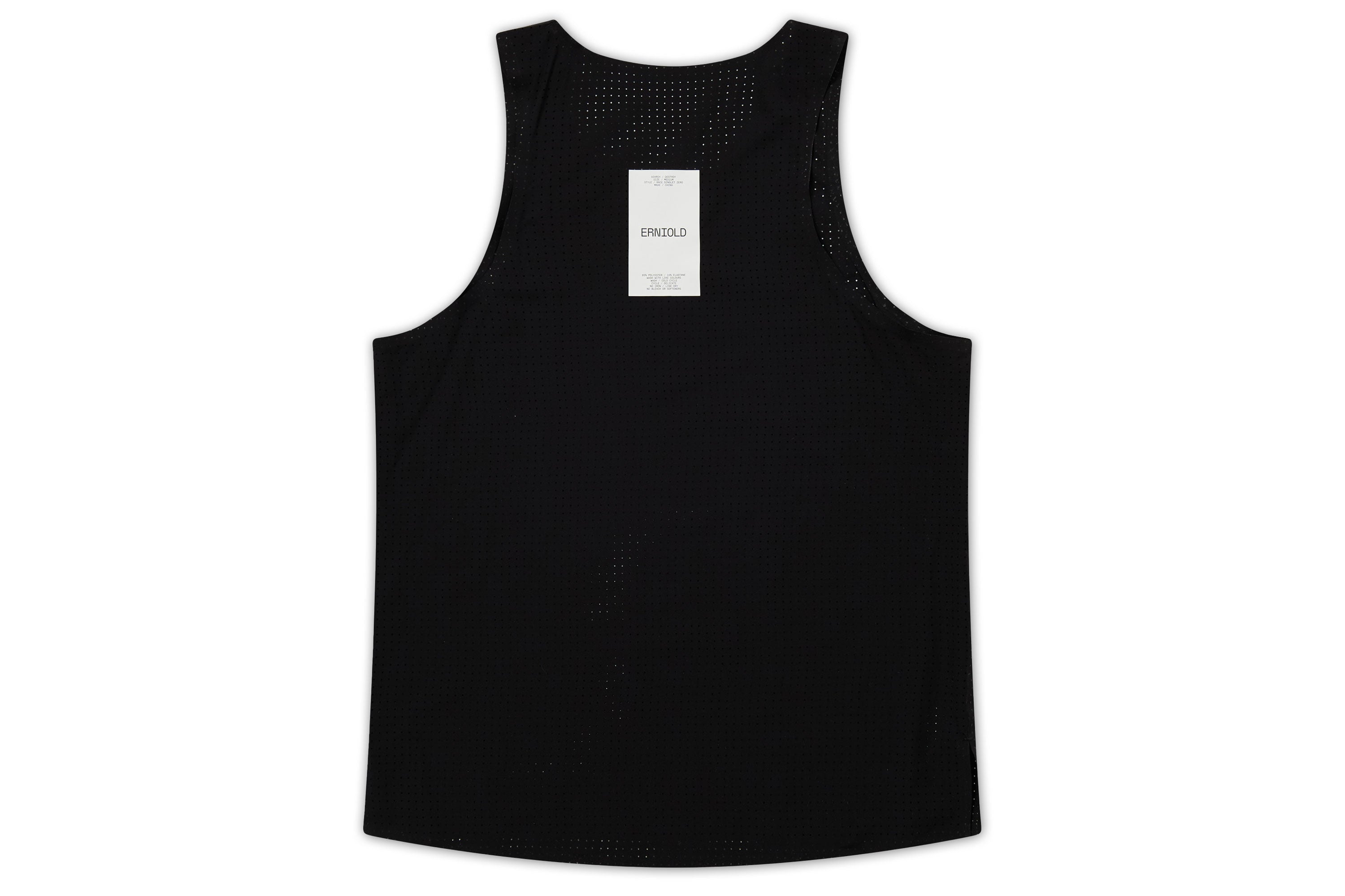 Race Singlet Zero / Midnight Black