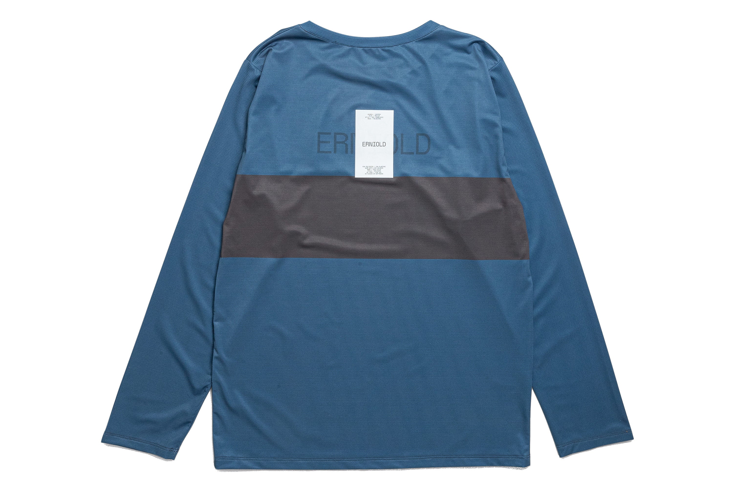 Men's Run Longsleeve / Blue Steel