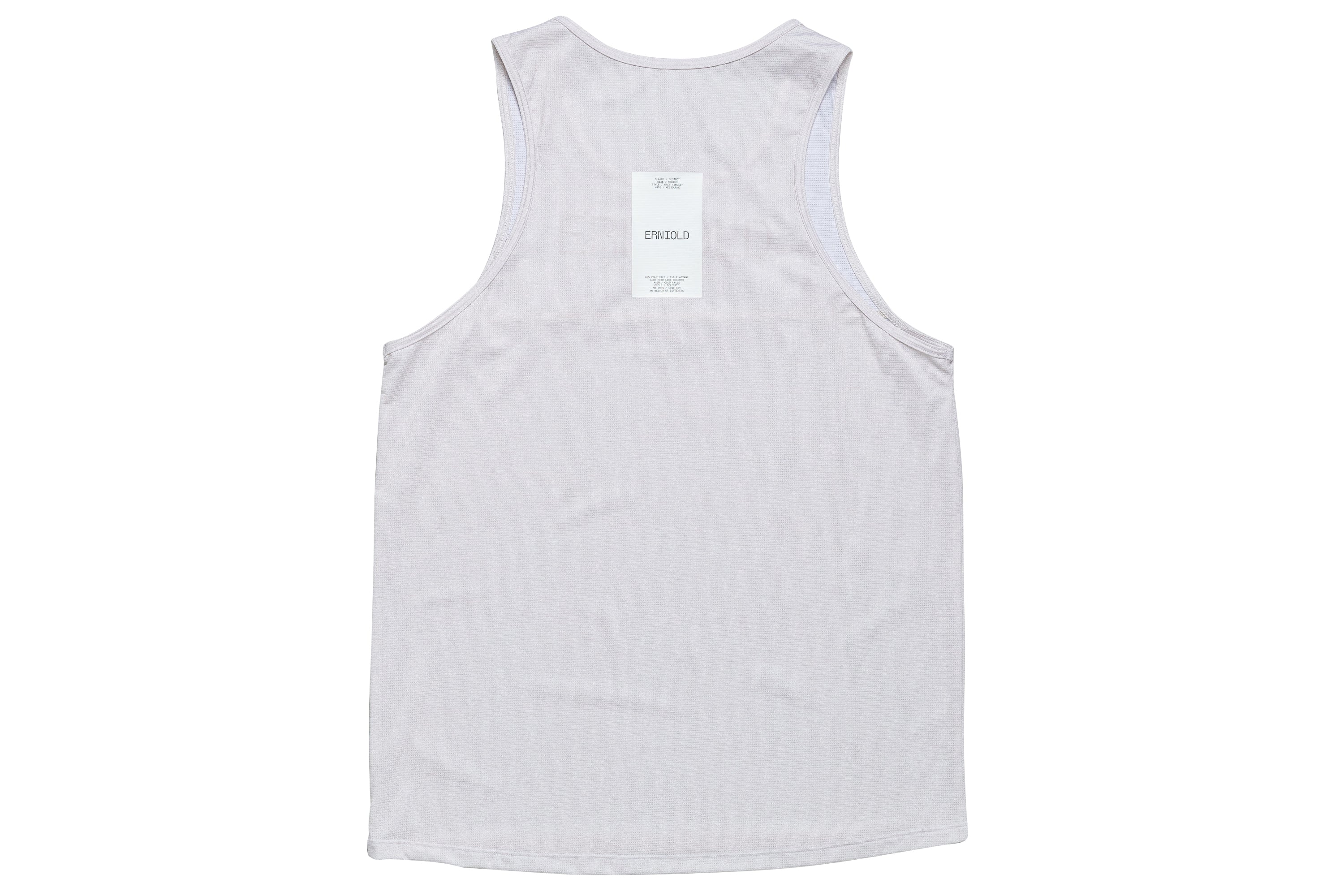 Race Singlet / Light Beige