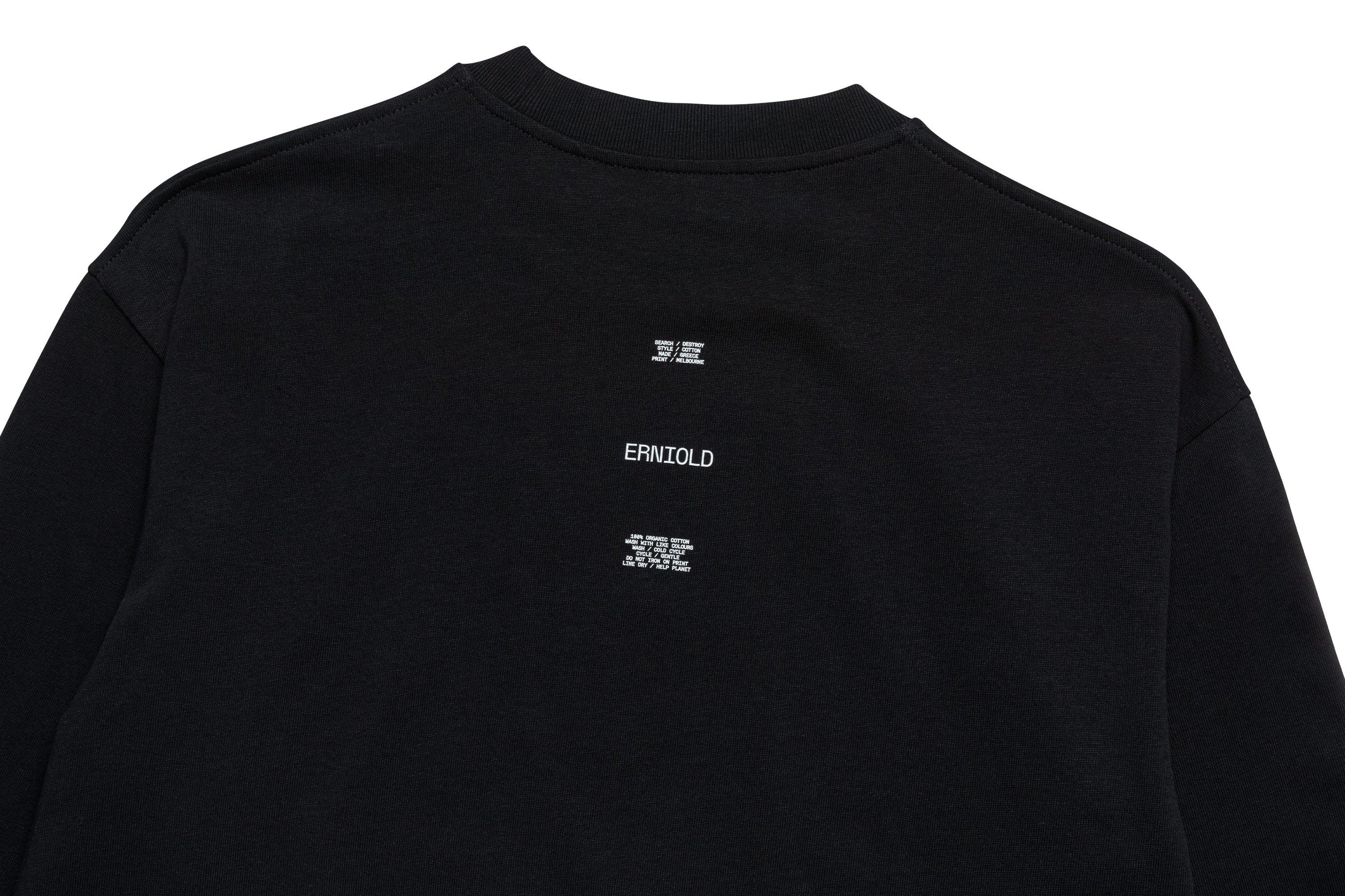 Black Organic Longsleeve