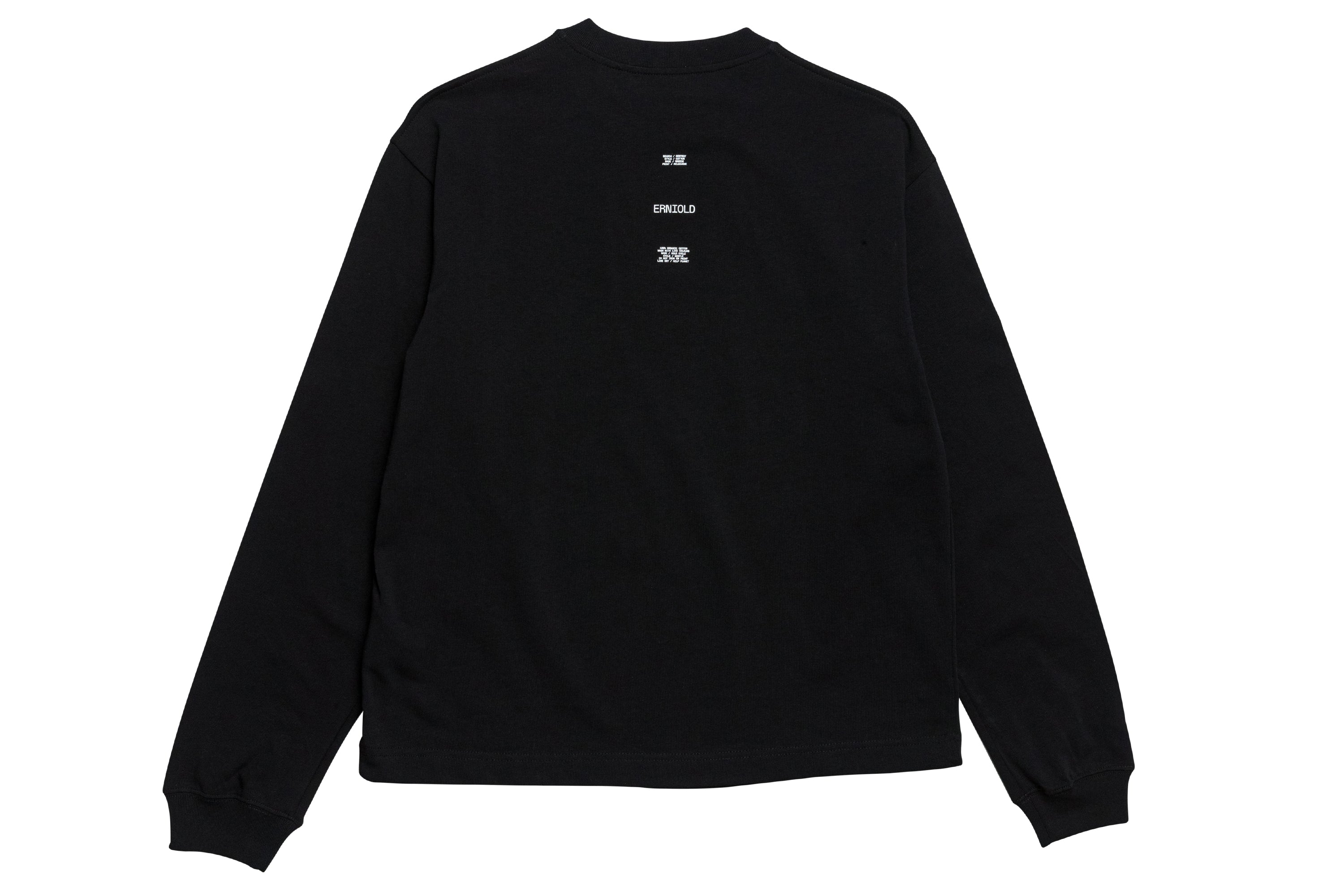 Black Organic Longsleeve