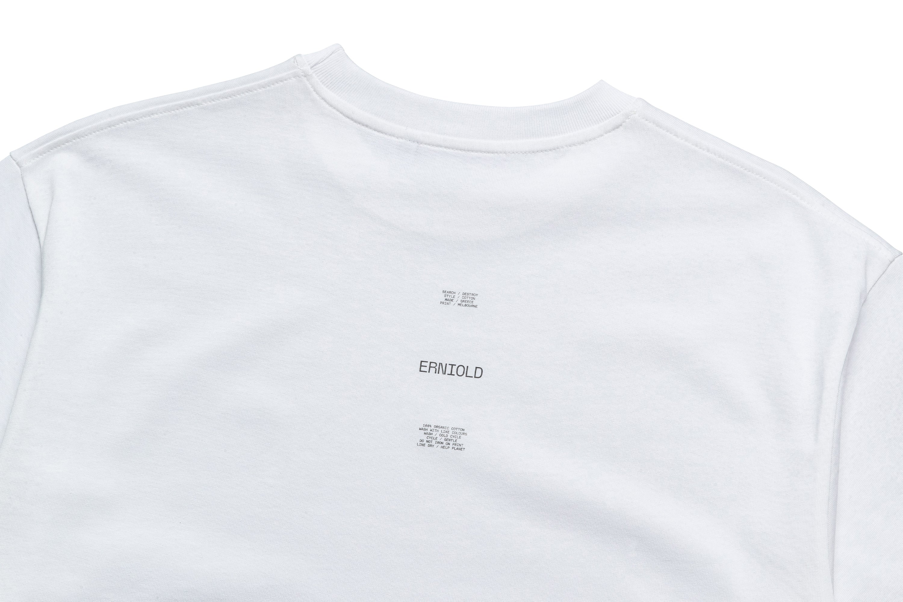 White Organic Tee