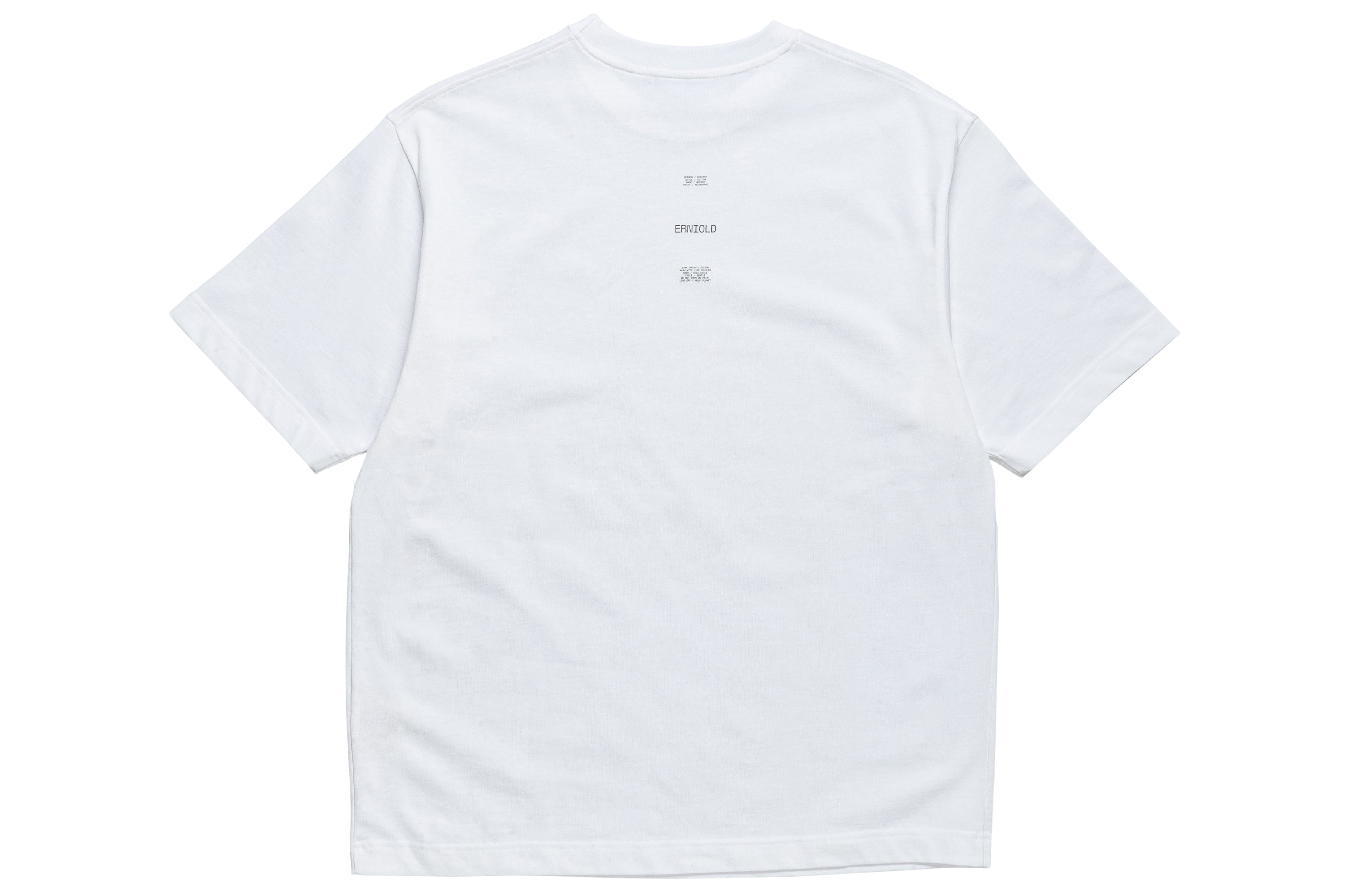 White Organic Tee