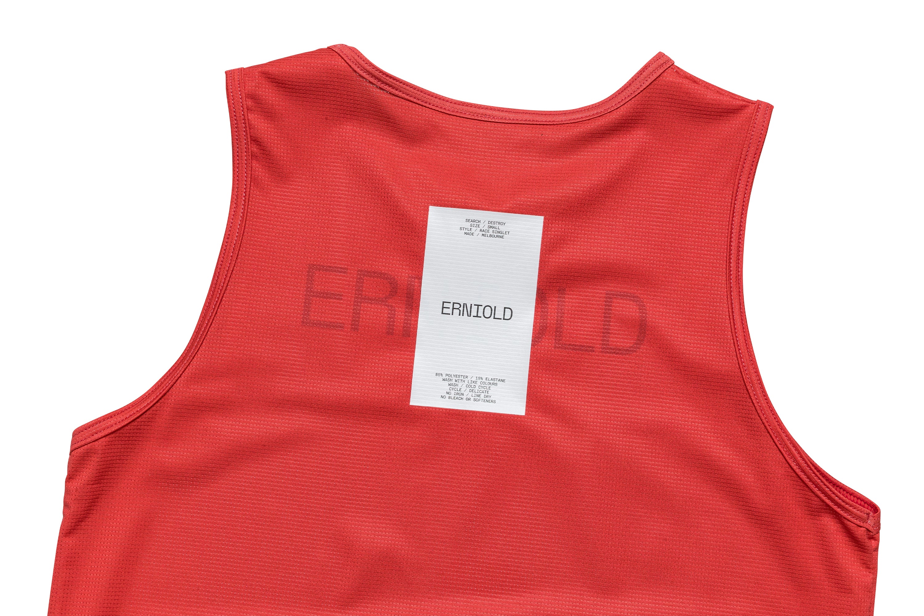 Race Singlet / Red Earth