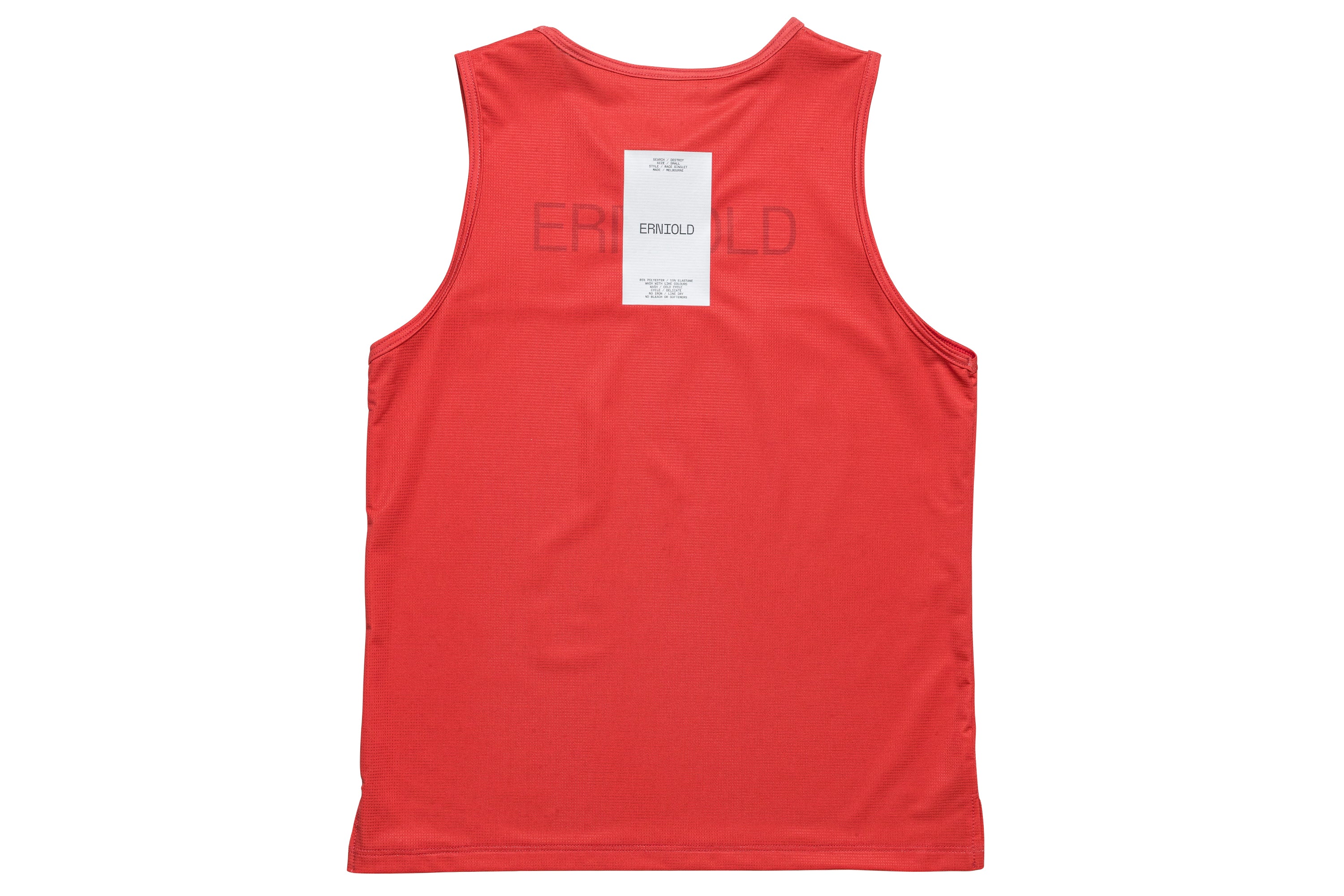 Race Singlet / Red Earth