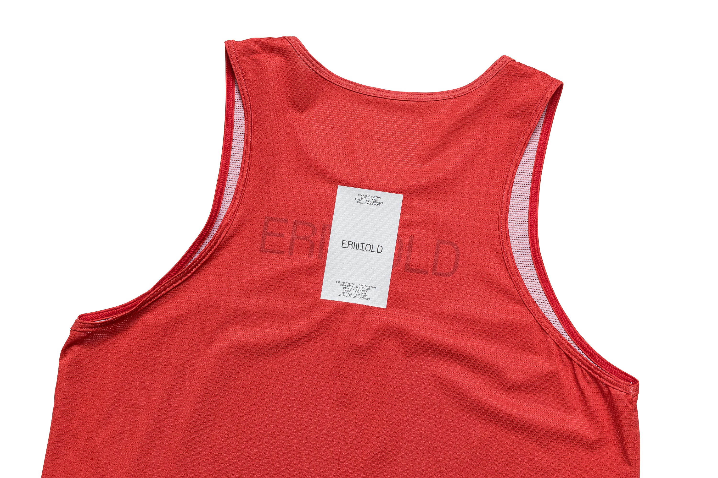 Race Singlet / Red Earth