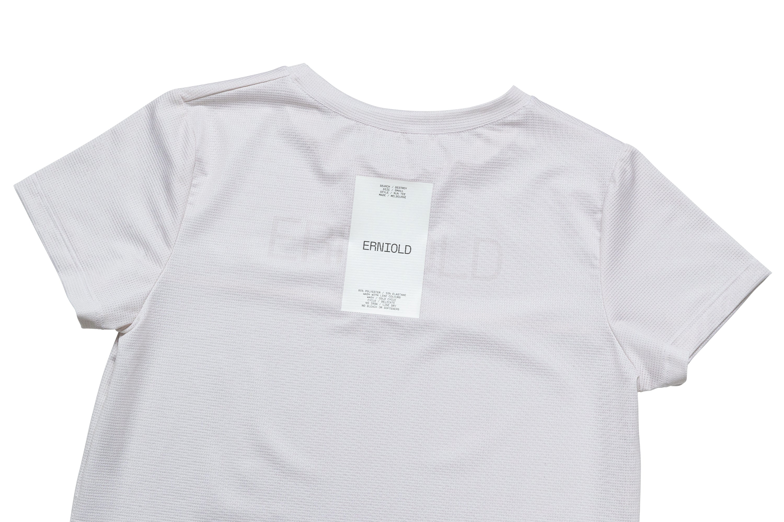 Run Tee / Light Beige