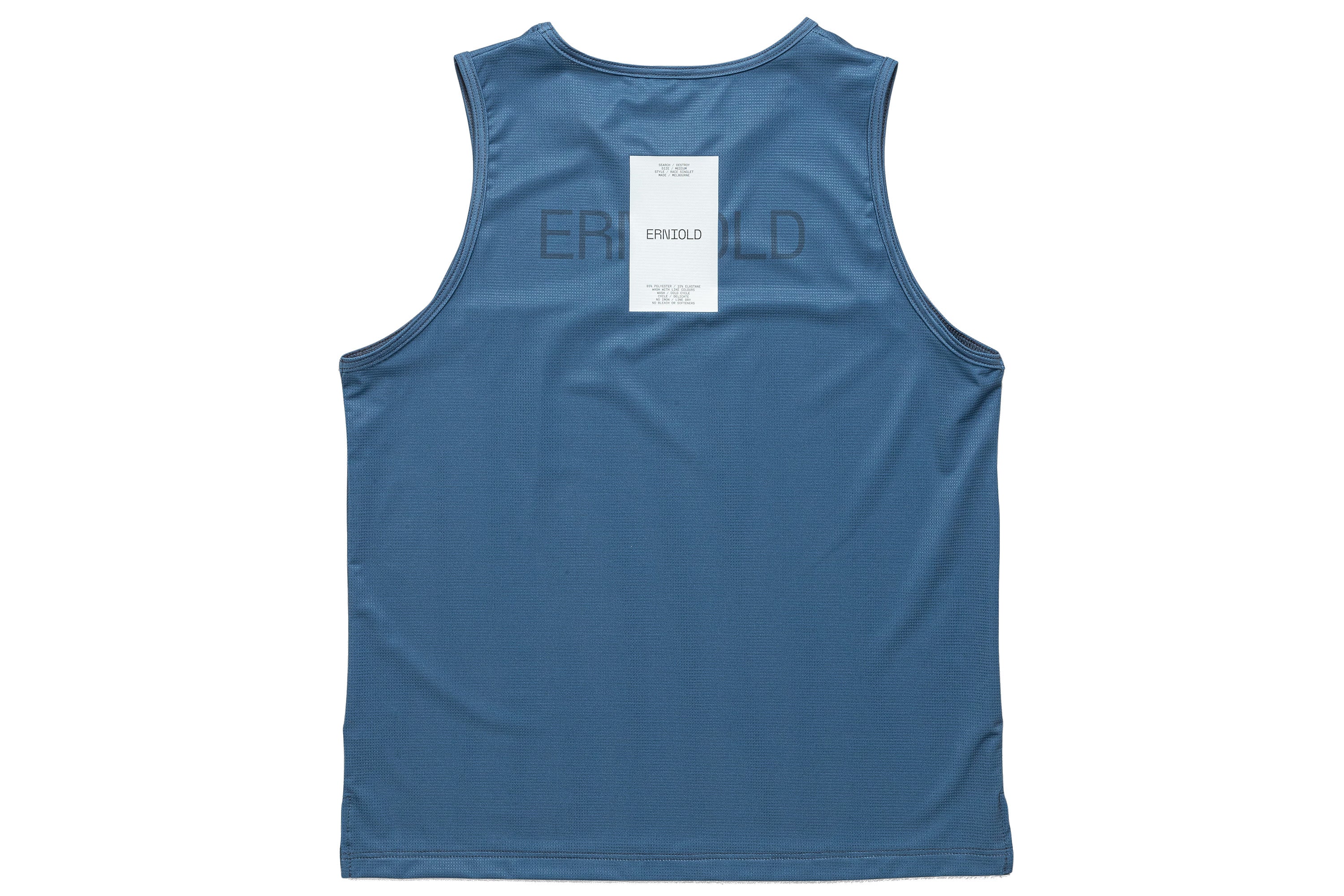 Women's Race Singlet / Blue Steel