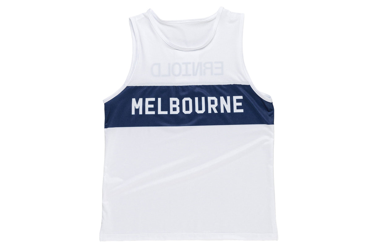 Women's MELBOURNE Race Singlet / Marathon Navy