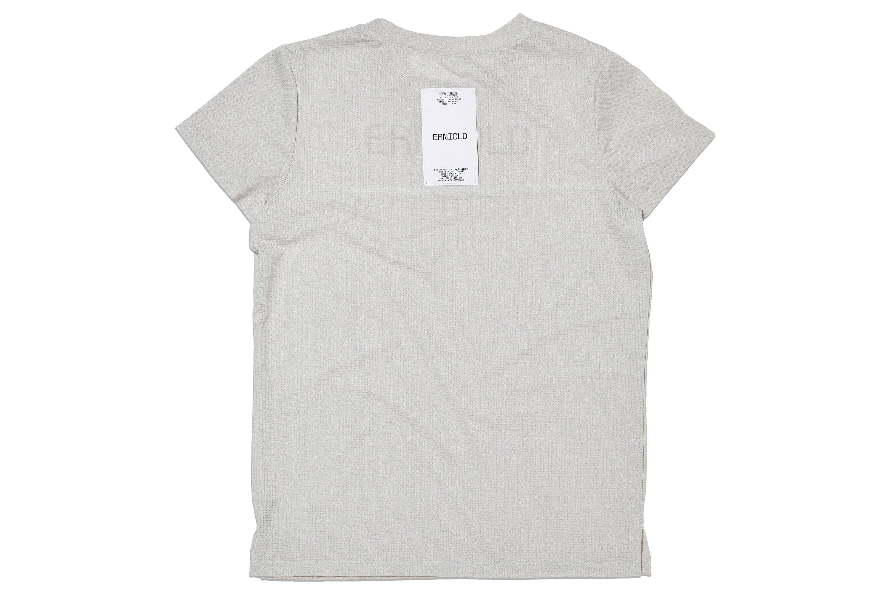 Run Tee / Light Beige